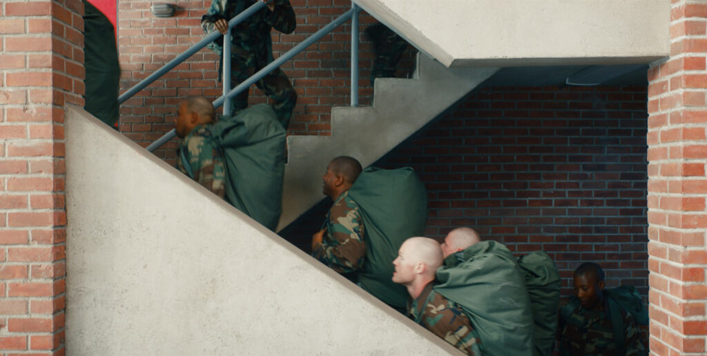BOOTS - Parris Island - Squad Bay Stairwell
